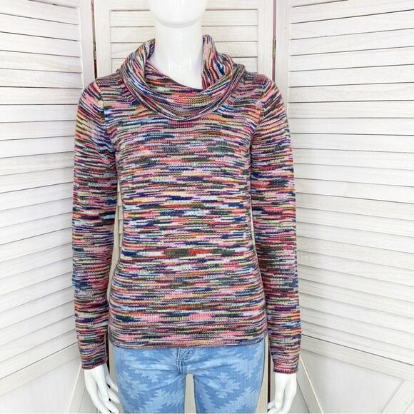 The Limited Multicolor Cowl Neck Sweater XS Long Sleeve - Picture 1 of 13